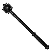 Black Polypropylene Morning Star Mace