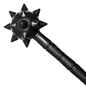 Black Polypropylene Morning Star Mace