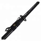 40.5'' Carbon Steel Katana -Fire Damascus