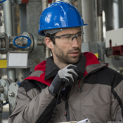 Bolle Safety SiliumPlus Shield Sunglasses