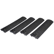 Ergo Diamond Plate Rail Cover 4 Piece Set