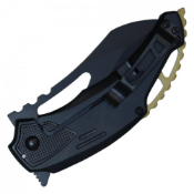 Wartech 7.5'' Lanyard Hole Assisted Folding Knife