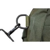 Raven X Canvas Shoulder Duffle Bag