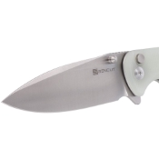 Secure the Sachse Flipper Satin Blade Knife with a Micarta Black handle. Explore the diverse range at BuyCamouflage.com for high-quality outdoor tools.