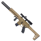 SIG MCX Air Pellet Rifle - Flat Dark Earth w/Air Scope 14x24WR-USA VERSION 700 FPS