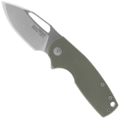X Mikkel Collaboration Stout Folding Knife - OD Green&Silver 
