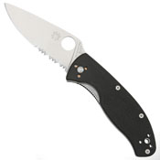 Spyderco Tenacious Black G-10 Handle Folding Knife