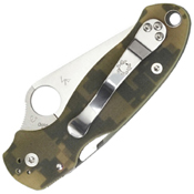 Spyderco Para 3 Clip-Point Blade Folding Knife