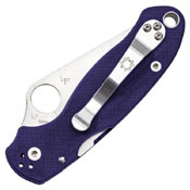 Spyderco Para 3 Clip-Point Blade Folding Knife