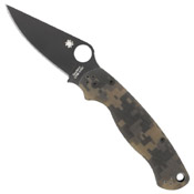 Spyderco Para Military Model 2 G-10 Handle Folding Knife