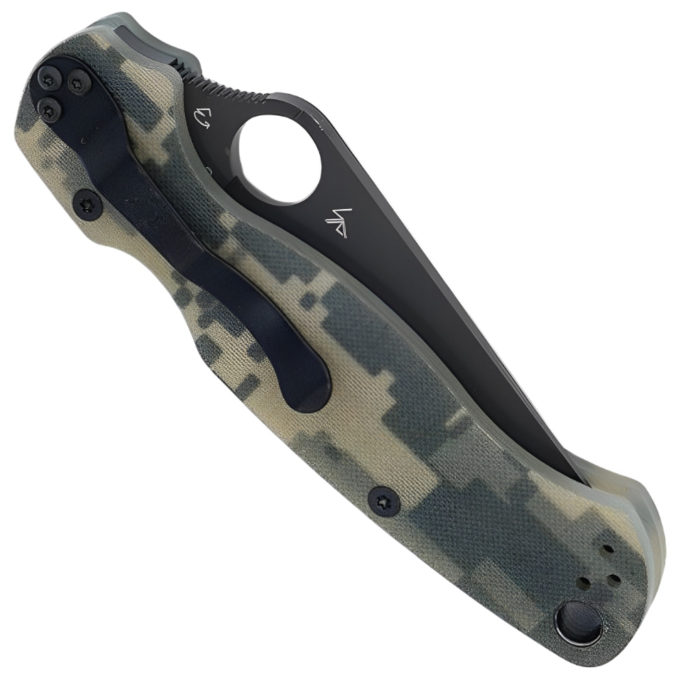 Spyderco Para Military Model 2 G-10 Handle Folding Knife