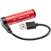 SureFire Micro USB Lithium Ion Rechargeable Battery