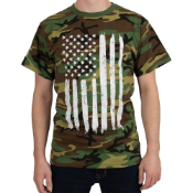 Ultra Force Camo US Flag T-Shirt