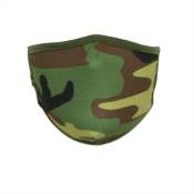 Camo 3-Layer Polyester Face Mask