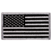 Mini US Flag Patch With Hook Back