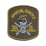 Ultra Force Special Forces Mess W Best Patch