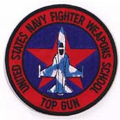 Ultra Force US Fighter School Top Gun 4 Inch Patch