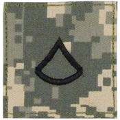 Official U.S. Made Embroidered Rank Private 1St Class Insignia