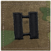 U.S. Made Embroidered Rank Insignia - Captain Insignia