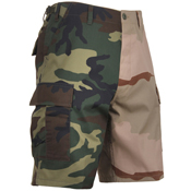 Two-Tone Camo BDU Short