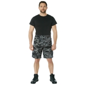 Colored Camo BDU Shorts
