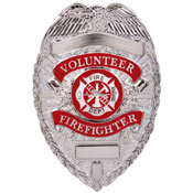 Deluxe Fire Department Badge