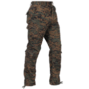 Vintage Camo Paratrooper Fatigue Pants