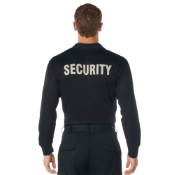 Moisture Wicking Long Sleeve Security Polo T-Shirt
