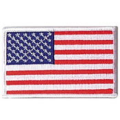 Iron On Sew On Embroidered US Normal Flag Patch