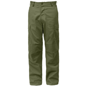 Relaxed Fit Zipper Fly BDU Pants