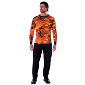 Mens Long Sleeve Camo T-Shirt