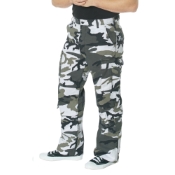 Vintage Camo Paratrooper Fatigue Pants