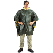 Reversible PVC Poncho
