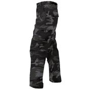 Mens Camo Tactical BDU Pants