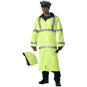 Hooded Reflective Rain Parka