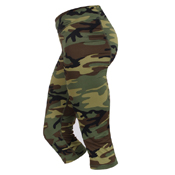 Women Camo Workout Performance Capri