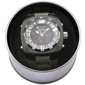 Military Style Analog & Digital Display Watch - XLarge 