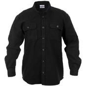Mens Heavy Weight Solid Flannel Shirt