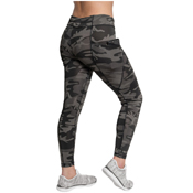 Womens Workout Performance Camo Leggings With Pockets
