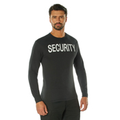 Mens 2-Sided Security Long Sleeve T-Shirt