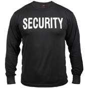 Mens 2-Sided Security Long Sleeve T-Shirt