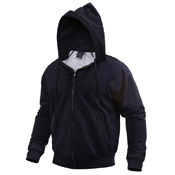 Mens Thermal Lined Hooded Sweatshirt