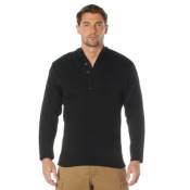 Mens GI Style 5-Button Acrylic Sweater
