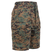 Mens Camo Combat Military BDU Shorts