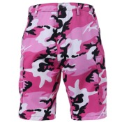 Mens Colored Camo BDU Shorts