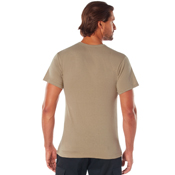 Ultra Force Mens Solid Color Polycotton Military T-Shirt