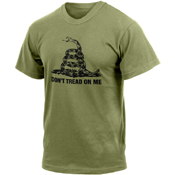 Mens Dont Tread On Me Vintage T-Shirt