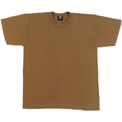 Ultra Force Mens Solid Color Polycotton Military T-Shirt