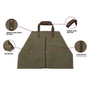 Ultra Force Backwoods Waxed Canvas Log Carrier Bag