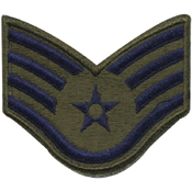 Subdued Air Force Staff Sergeant Patch